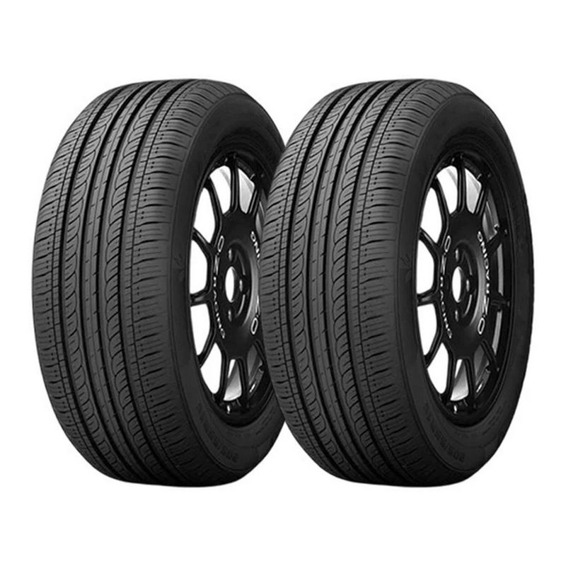 لاستیک خودرو ترازانو مدل t 118 سایز 13 _65 _165  2 حلقه